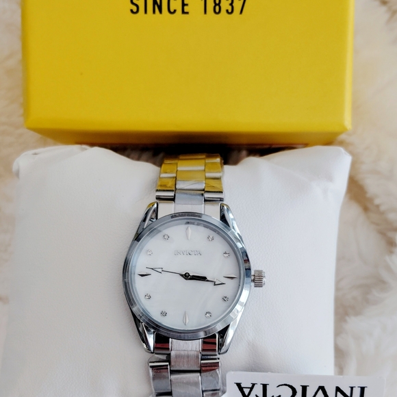 Invicta Silver and White Watch - Picture 2 of 4